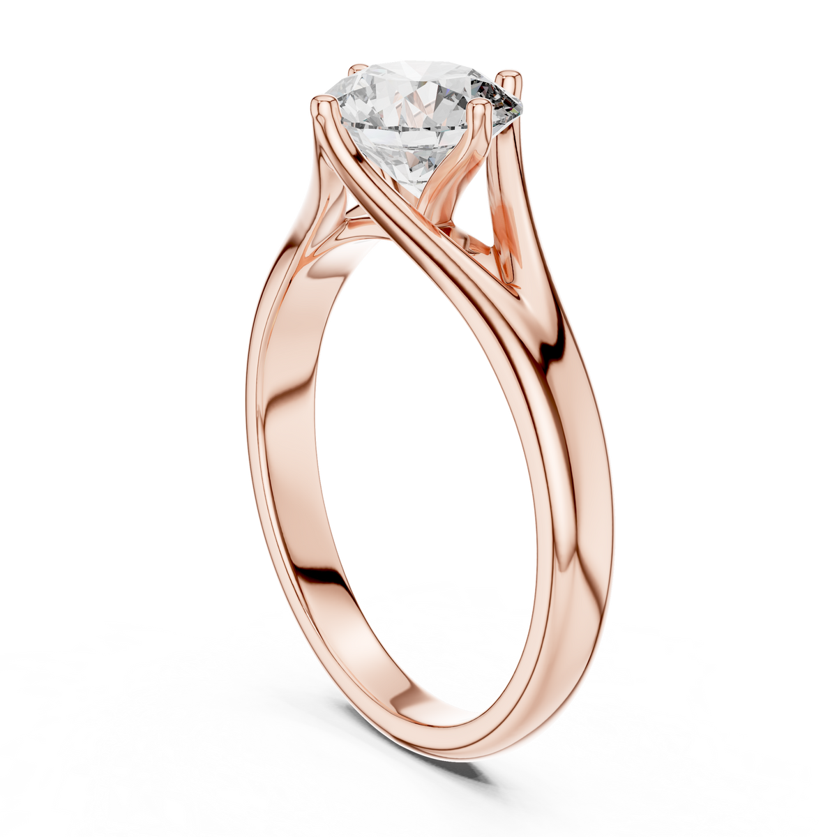 Rosé Elegance Signature Diamond Ring