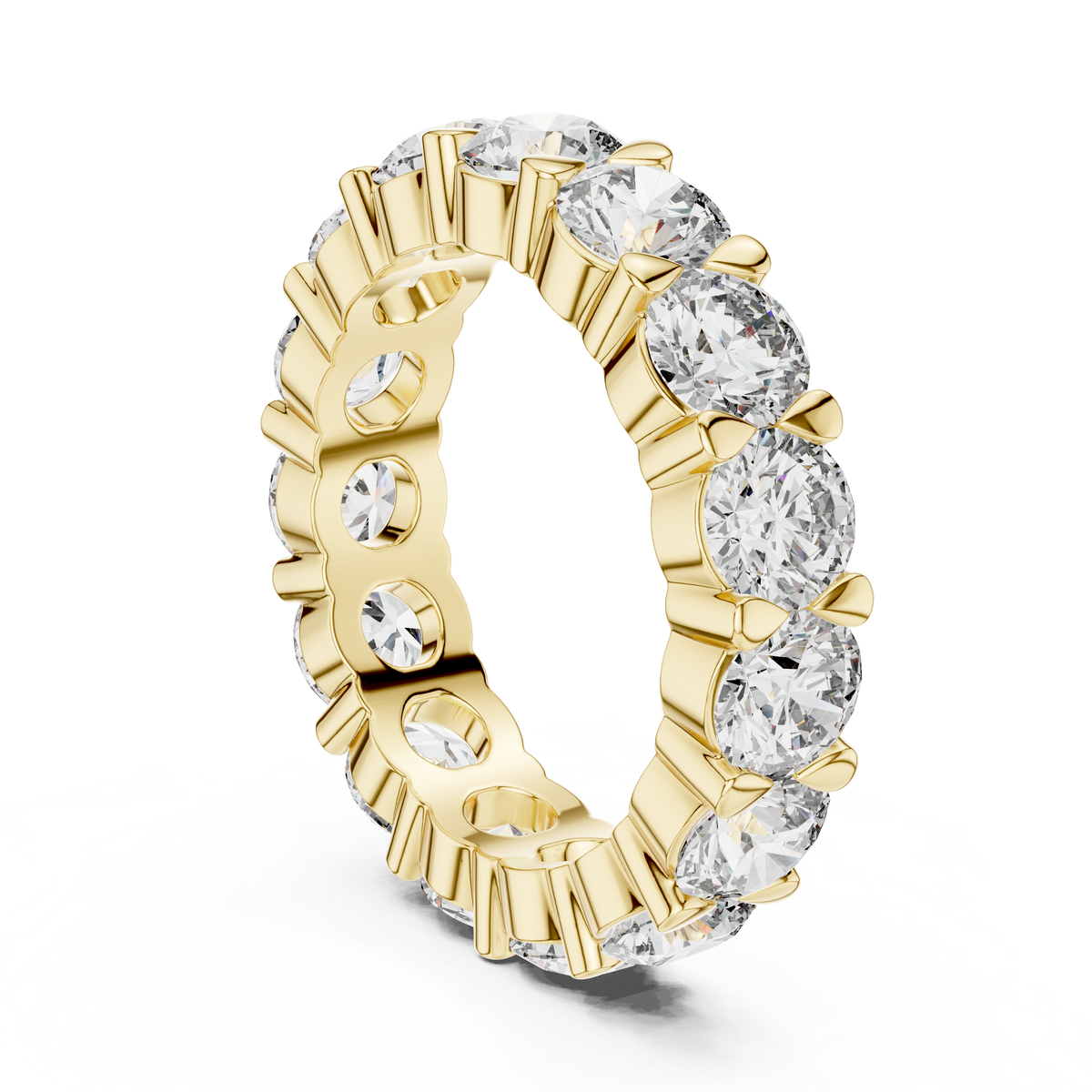 Rosé Blossom Cluster Diamond Ring