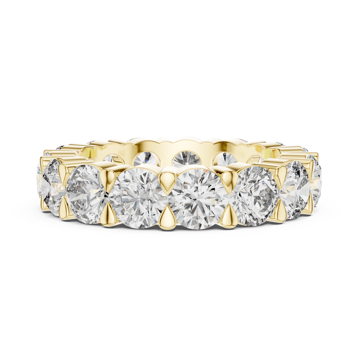 Rosé Blossom Cluster Diamond Ring