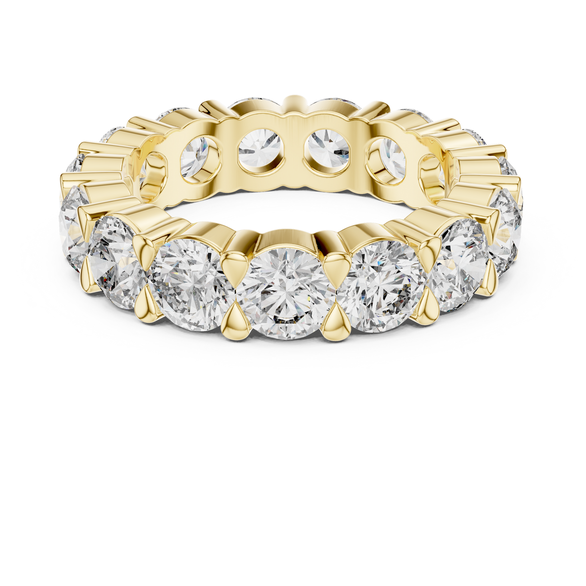 Rosé Blossom Cluster Diamond Ring