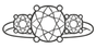 Three Stone Rings