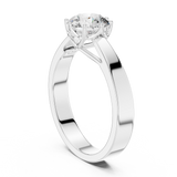 Round Solitaire Engagement Ring
