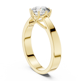 Round Solitaire Engagement Ring