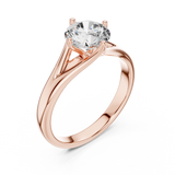 Rosé Elegance Signature Diamond Ring