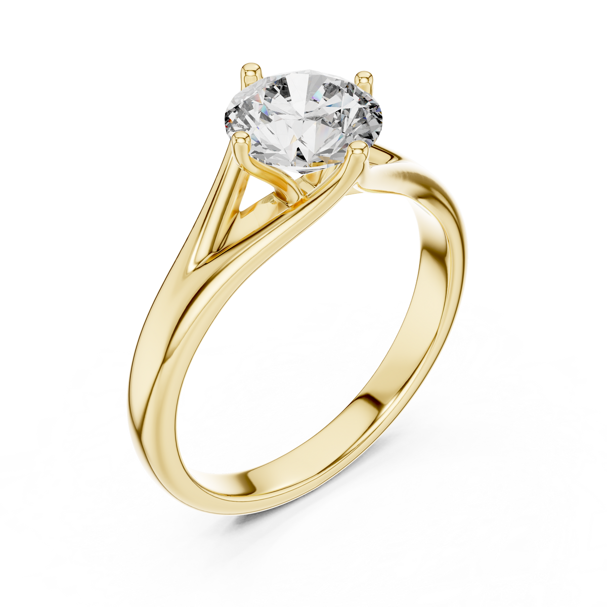 Rosé Elegance Signature Diamond Ring