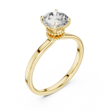Eternal Blush Round Diamond Ring