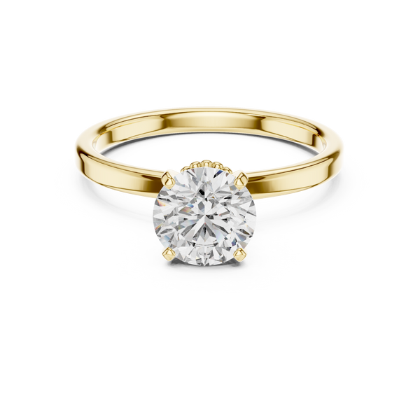 Eternal Blush Round Diamond Ring