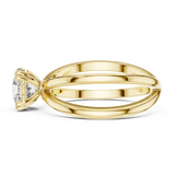 Evermore Split-Shank Round Solitaire Ring