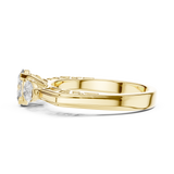 Imperial Three-Stone Diamond Ring