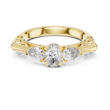 Imperial Three-Stone Diamond Ring