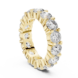 Rosé Blossom Cluster Diamond Ring