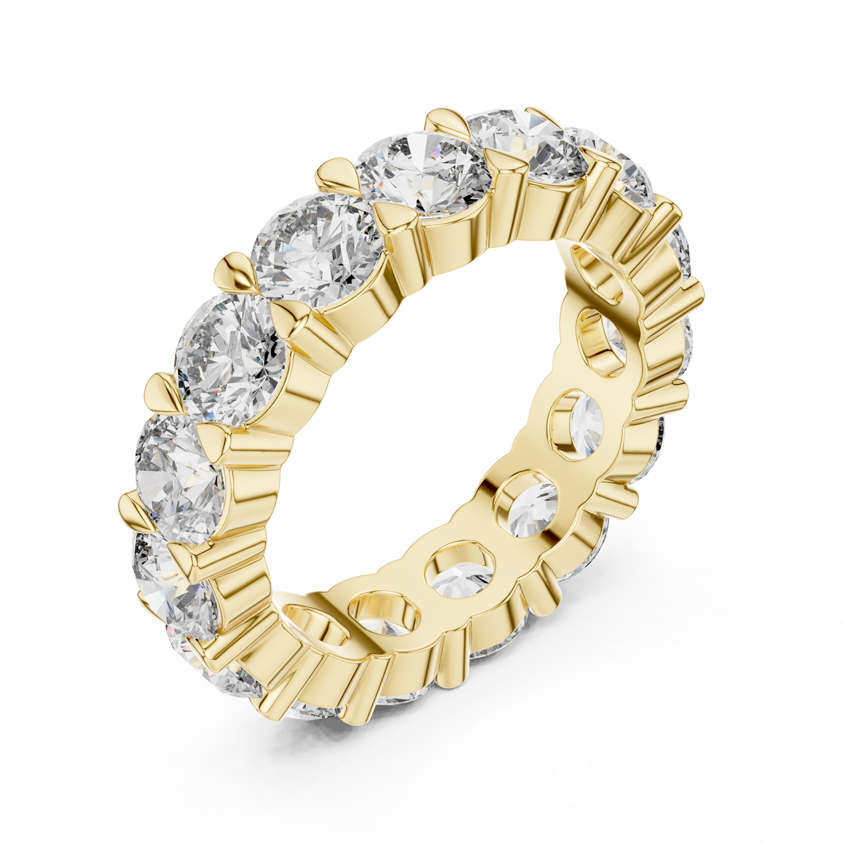Rosé Blossom Cluster Diamond Ring