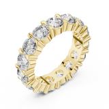Rosé Blossom Cluster Diamond Ring