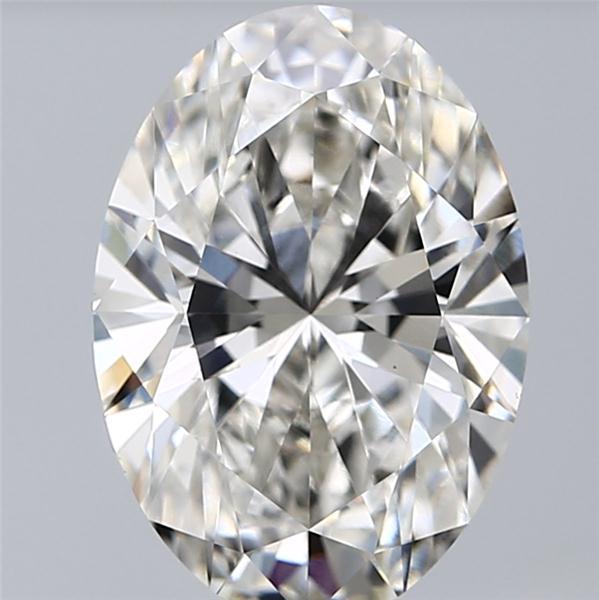 4.05ct OVAL BRILLIANT H VS1 Lab Grown Diamond