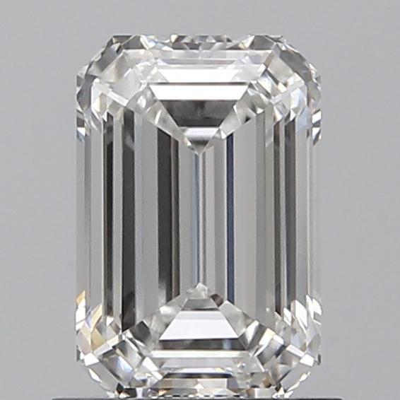 1.14ct EMERALD F VVS2 Lab Grown Diamond