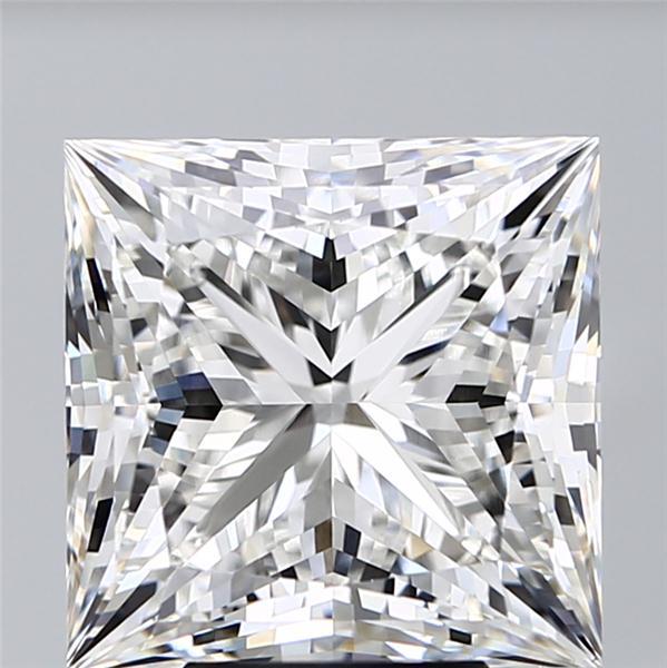 7.03ct PRINCESS CUT F VVS2 Lab Grown Diamond