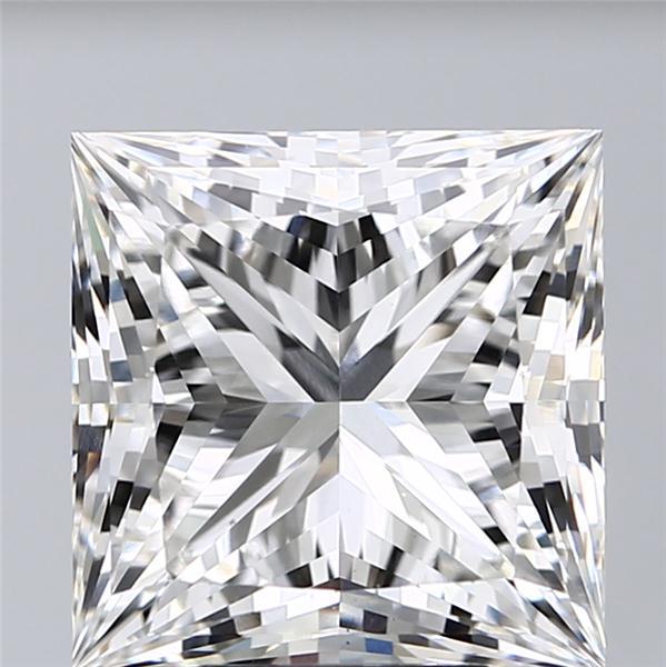 7.06ct PRINCESS CUT F VS1 Lab Grown Diamond