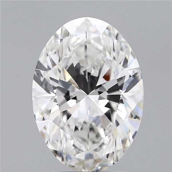 3.63ct OVAL BRILLIANT G VVS2 Lab Grown Diamond