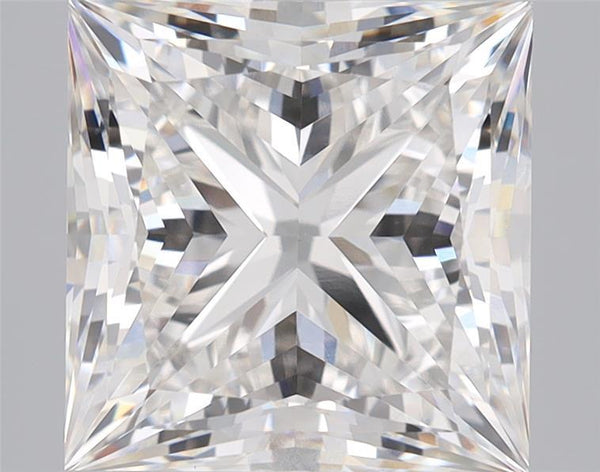 5.7ct PRINCESS CUT F VVS2 Lab Grown Diamond