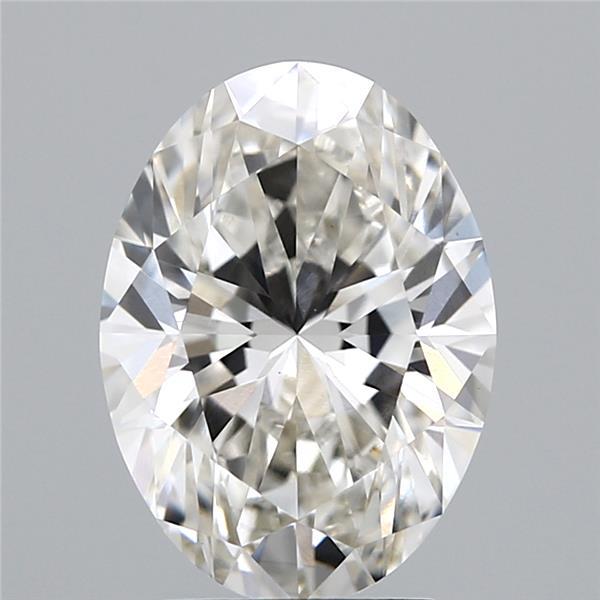 3.02ct OVAL BRILLIANT H VVS2 Lab Grown Diamond