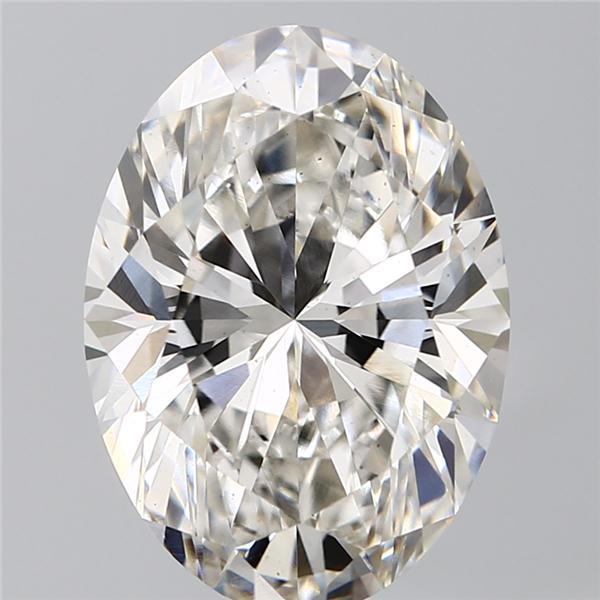 7.22ct OVAL BRILLIANT H VS2 Lab Grown Diamond