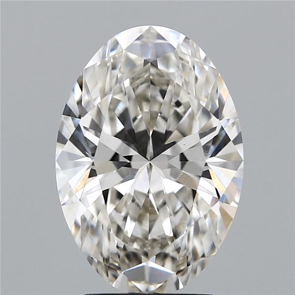3.08ct OVAL BRILLIANT H VS1 Lab Grown Diamond