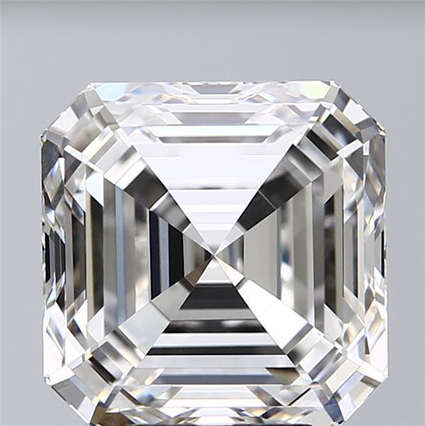 7.01ct ASSCHER H VVS2 Lab Grown Diamond