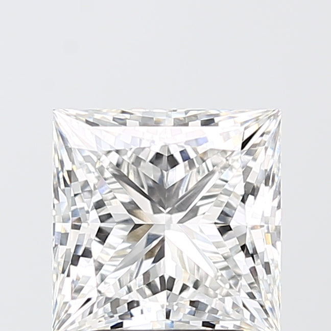 3.06ct Princess F VVS2 Lab Grown Diamond