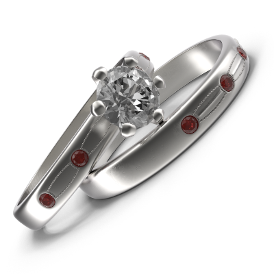 silver wedding rings
