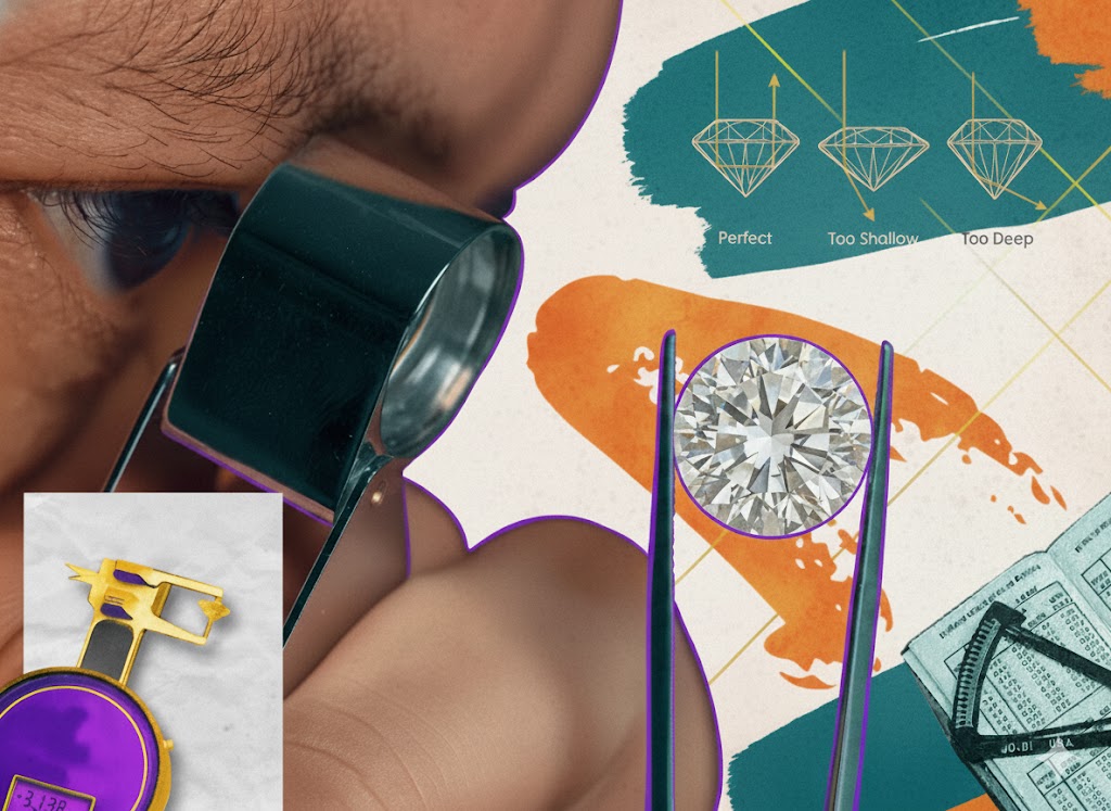 Diamond inspection and cut chart