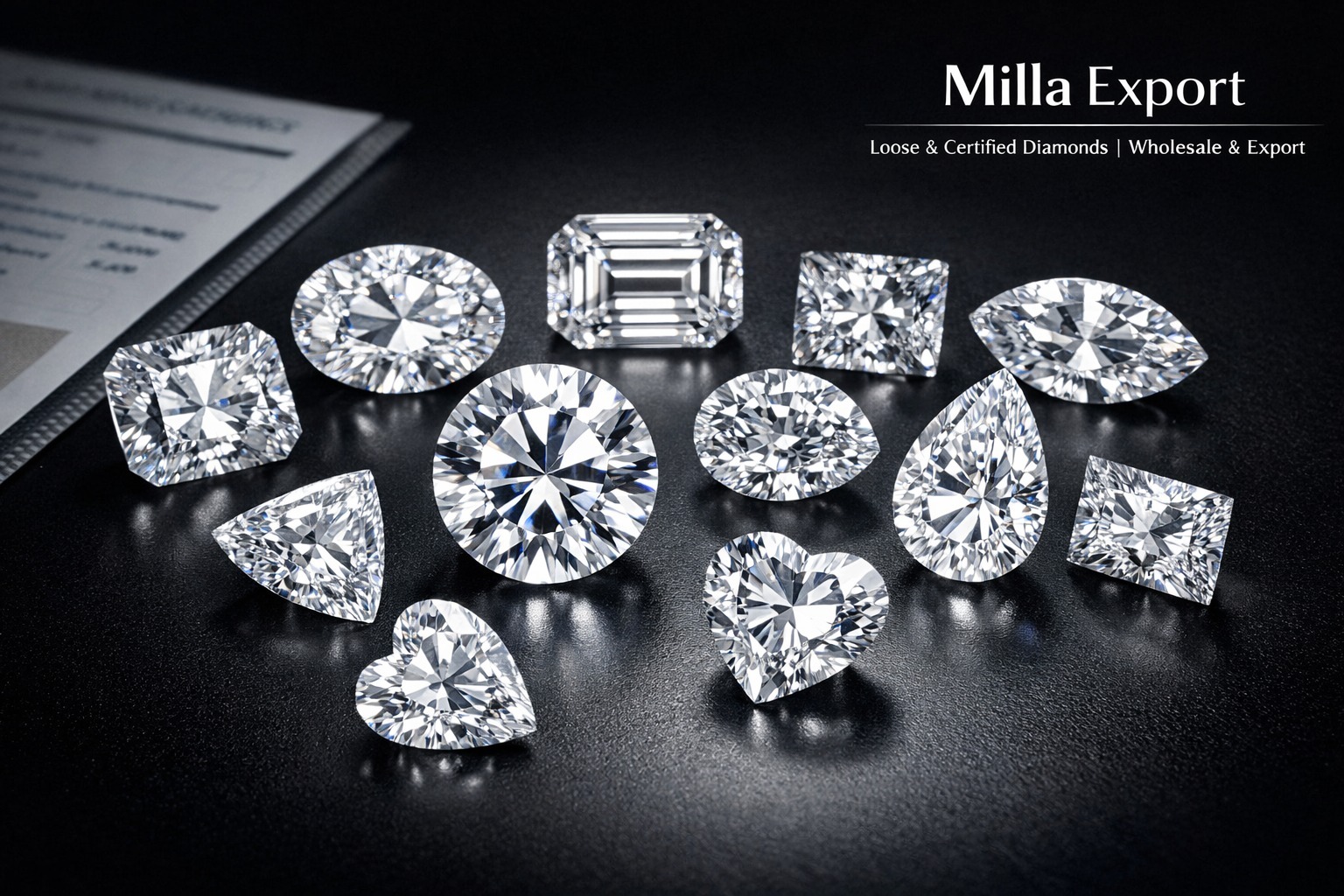 Top diamond dealers in Kolkata offering certified loose diamonds for wholesale
